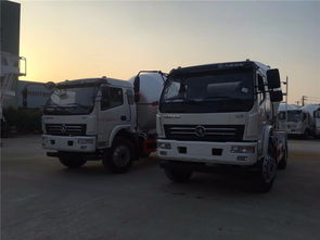 福田、東風、重汽、陜汽 6方至16方混凝土攪拌車廠家報價及合肥專用車市場分析